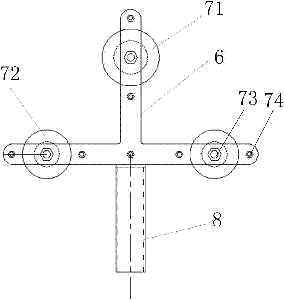 Lifting auxiliary device and lifting operation method of part to be operated