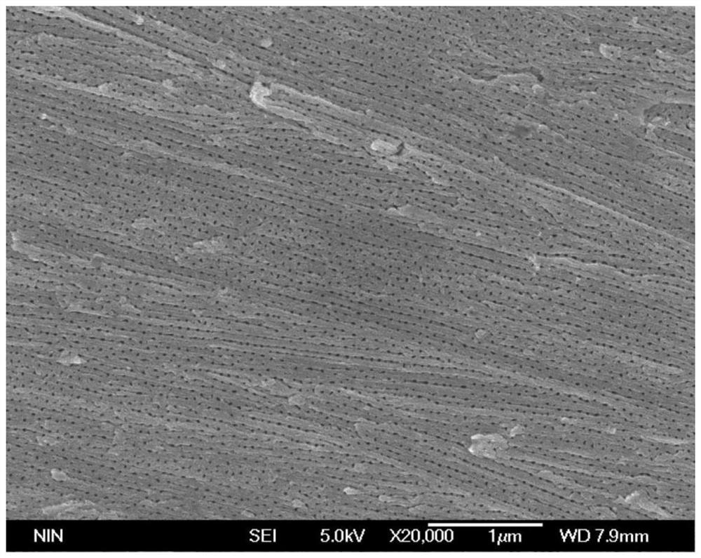Preparation method of nano porous titanium alloy film