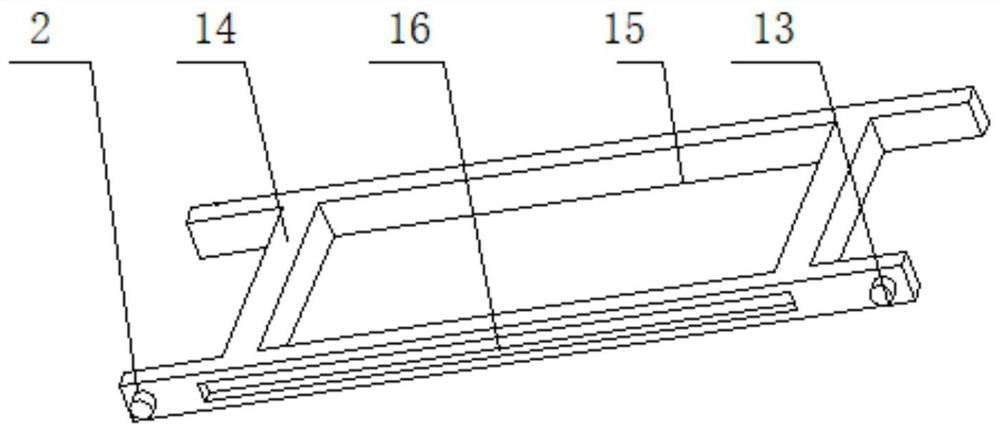 A mining ore multi-stage vibrating screen screening device