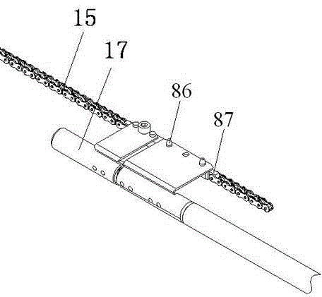 An electronic synchronization device for an automatic bar feeding machine