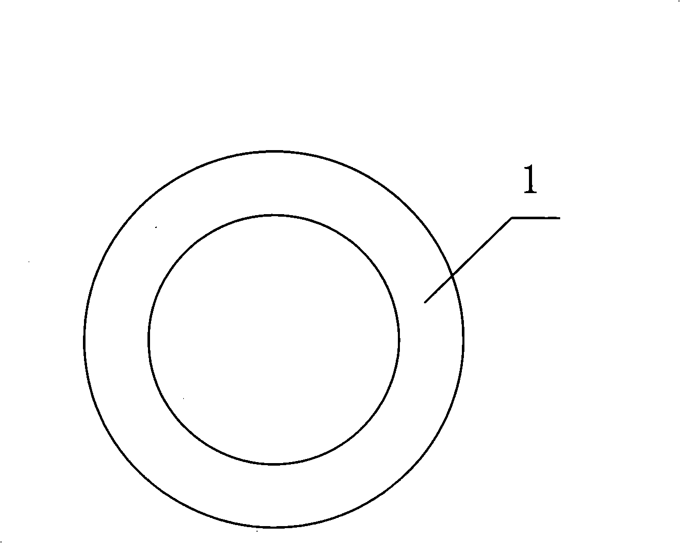 Burning type oxidation-proof guard circle for pouring molten steel and preparation method thereof