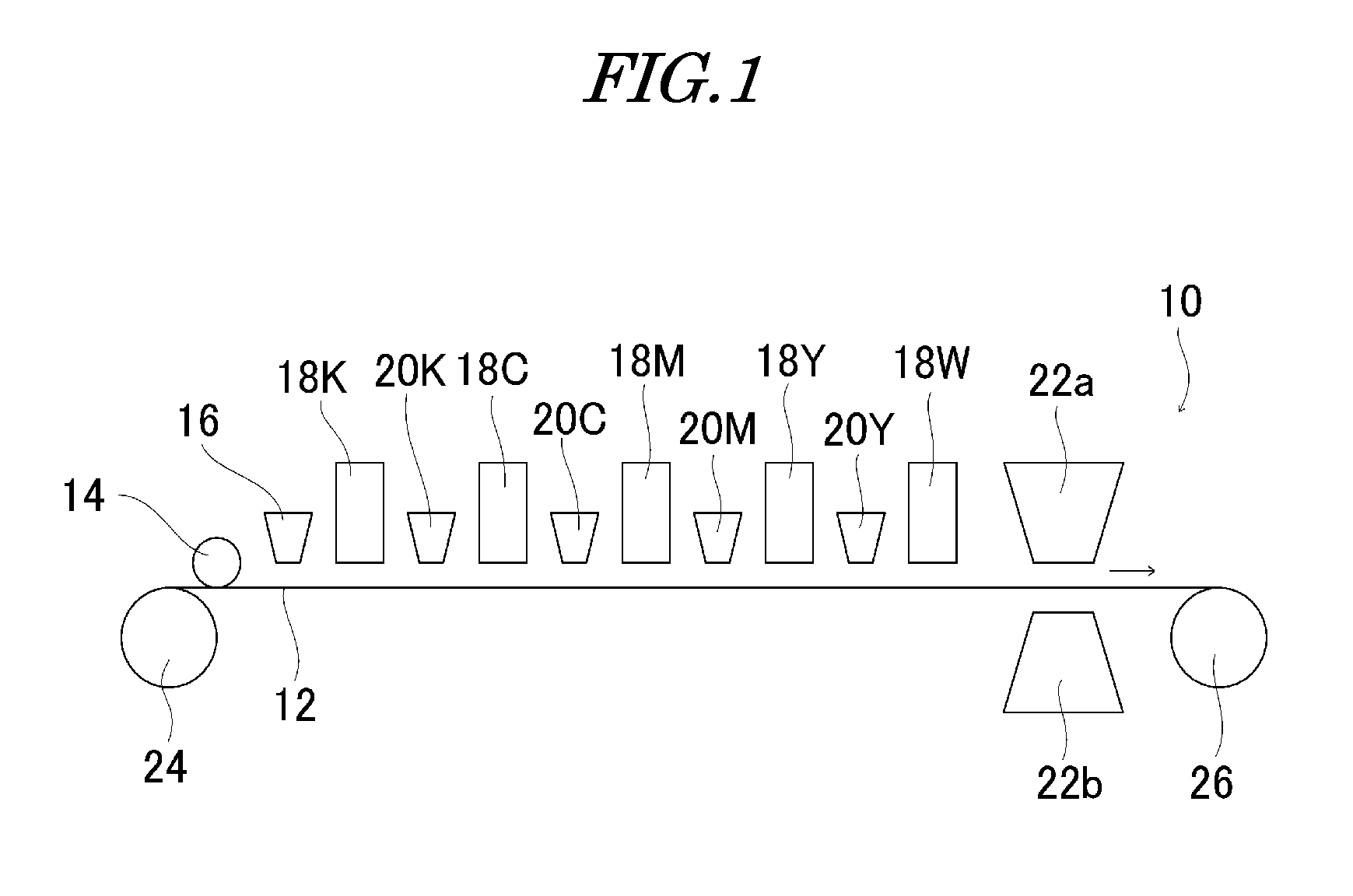 Inkjet recording method and printed material