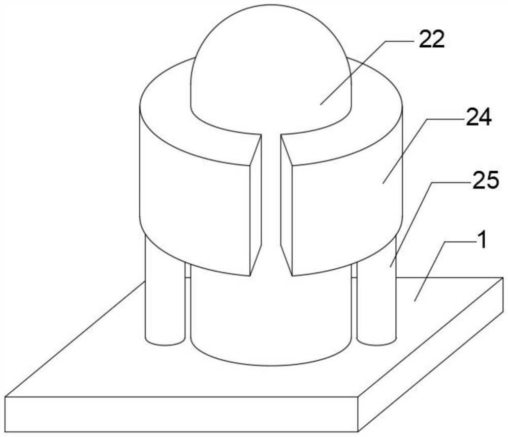 Semiconductor wafer silicon wafer slicing device