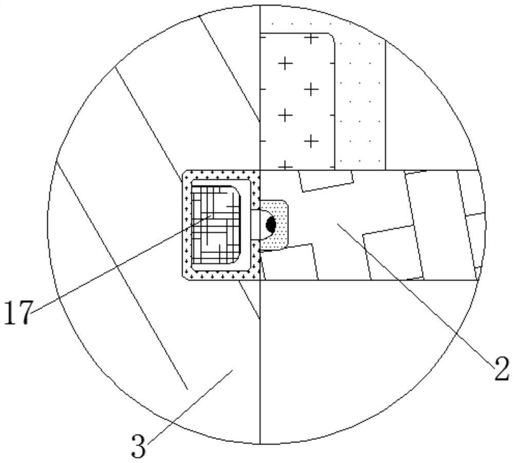 5G communication tower with signal antenna convenient to adjust