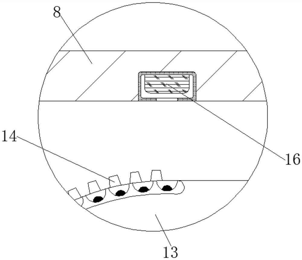 5G communication tower with signal antenna convenient to adjust