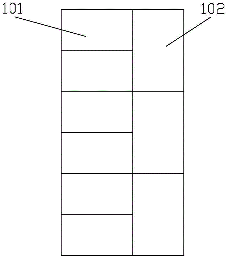 Pythagorean theorem student single furniture three-piece set and preparation method thereof