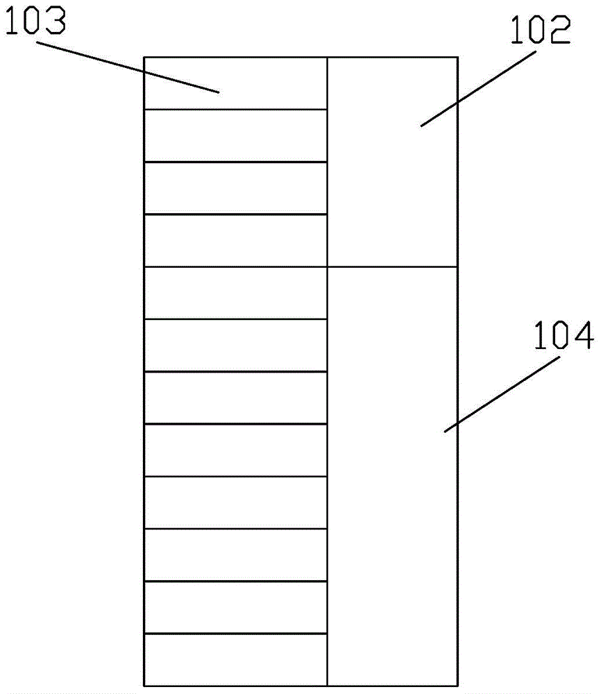 Pythagorean theorem student single furniture three-piece set and preparation method thereof