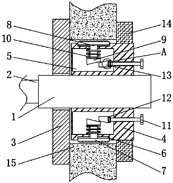 Convenient-to-replace abrasive grinding device