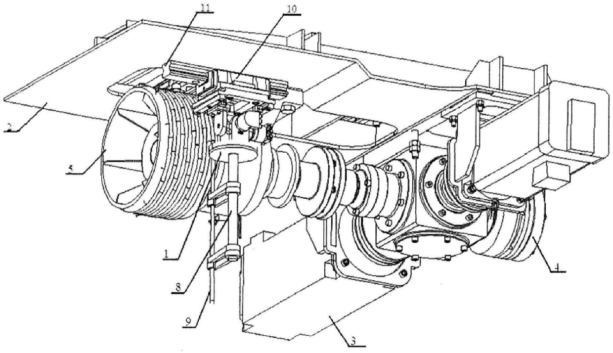 Multilevel measurement system for absolute azimuth angle of high-speed moving rope