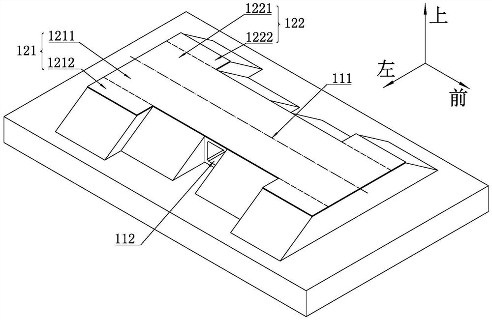 Expressway reconstruction and extension construction method for chambering bridge section