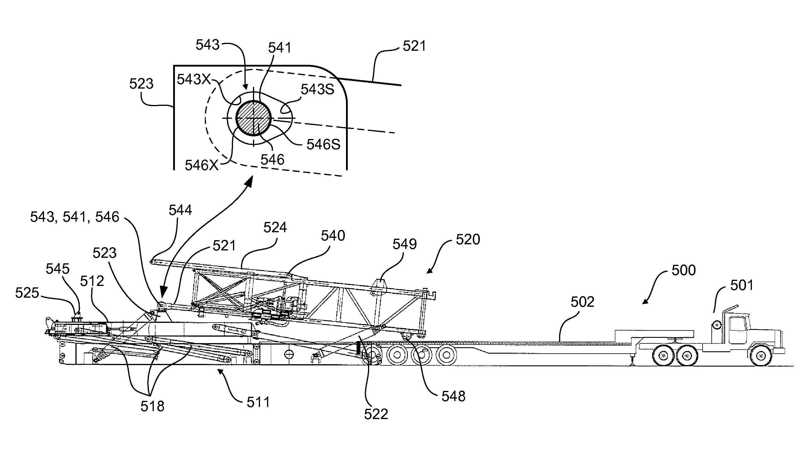Pinned structural connection using a pin and plug arrangement