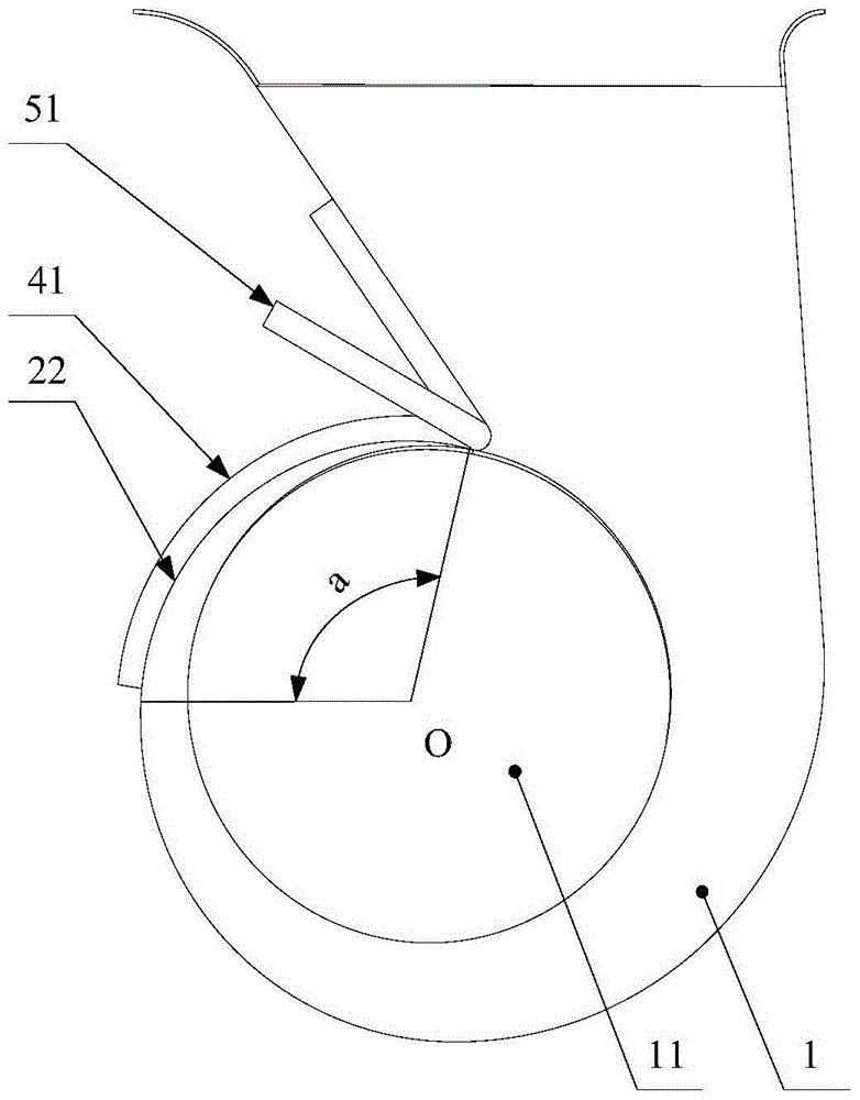 Air conditioner indoor unit and its volute