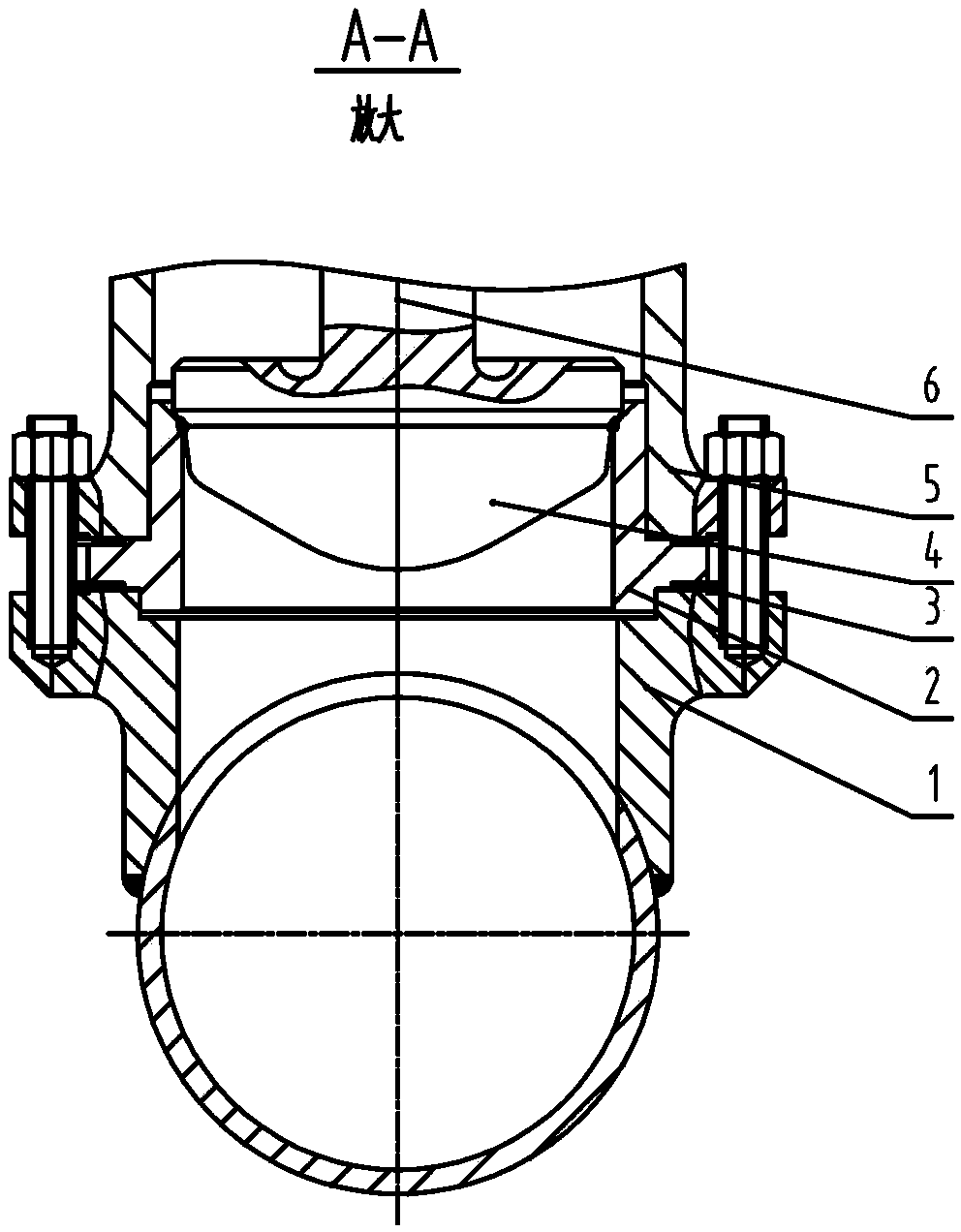 Adduction disc type pipeline angle valve capable of being adjusted to be opened and closed