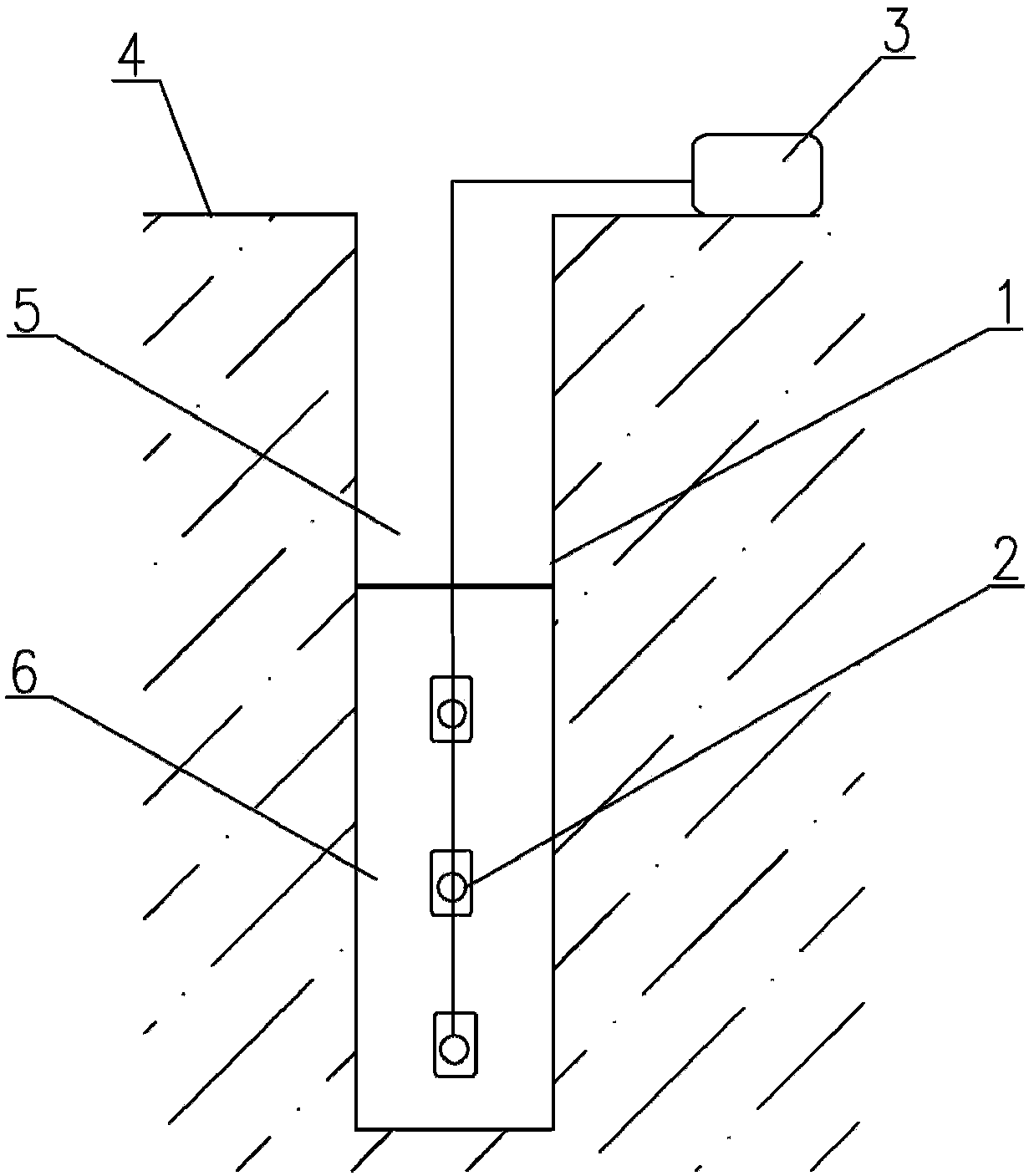 Device and method for on-site testing of explosive detonation velocity and detonation pressure in charge hole