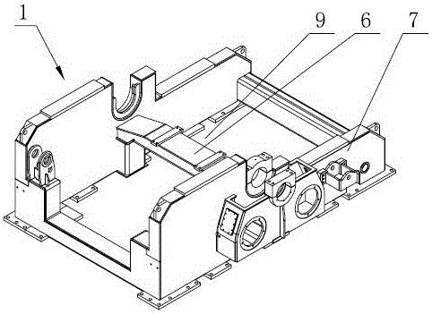 Hydraulic towing machine device