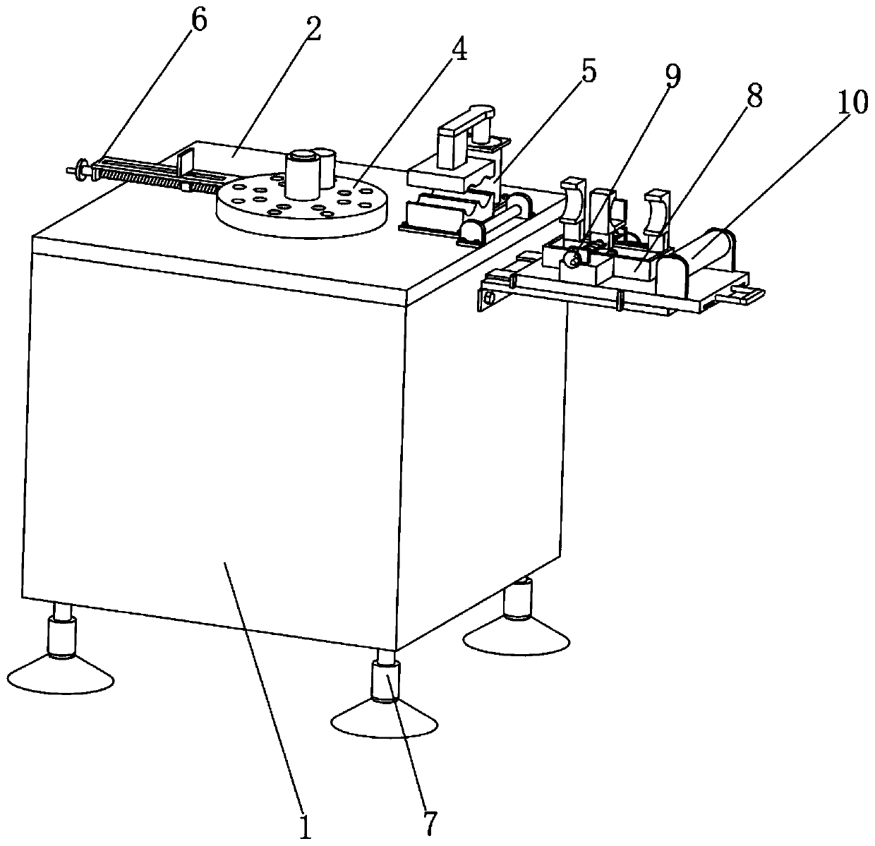 Steel bar bending equipment and method for building engineering