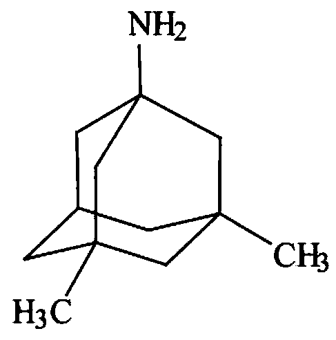 Memantine slow-release micro-tablet capsules and preparation method thereof