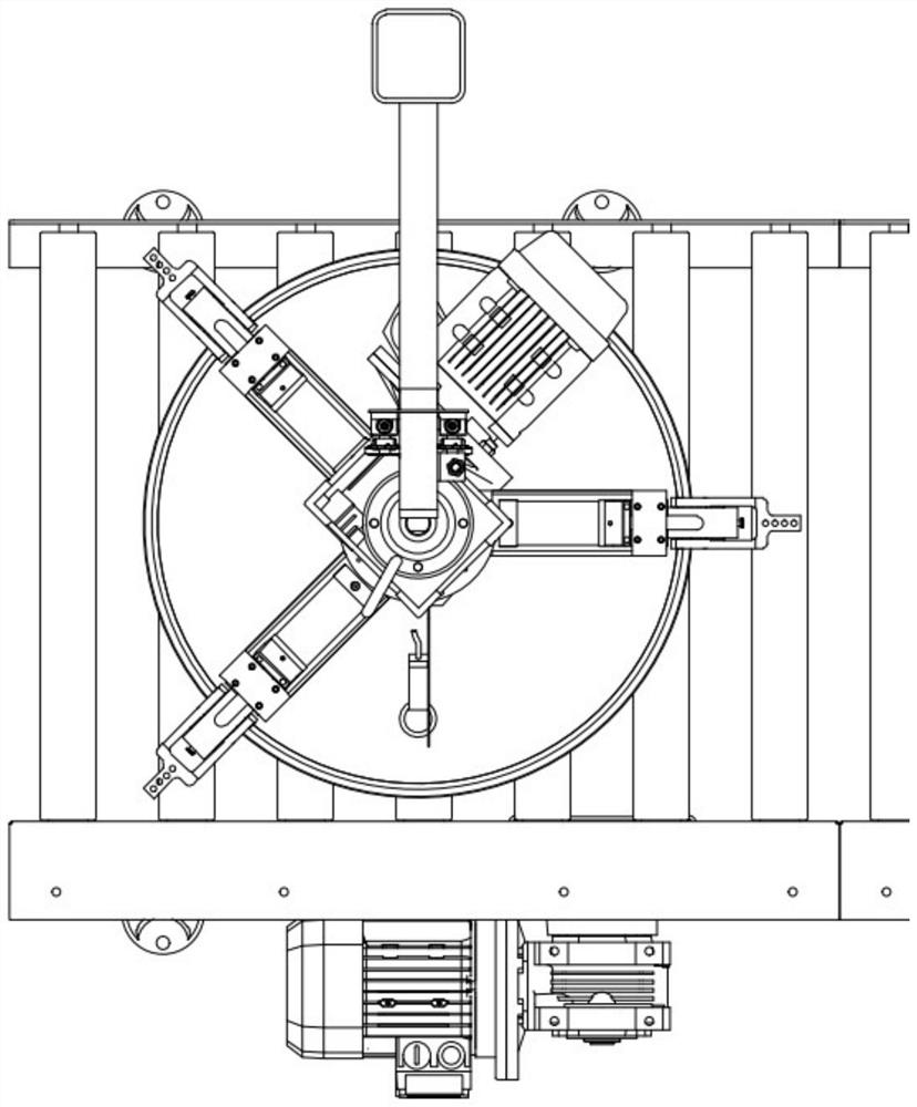 Automatic barrel rotating equipment and barrel rotating method