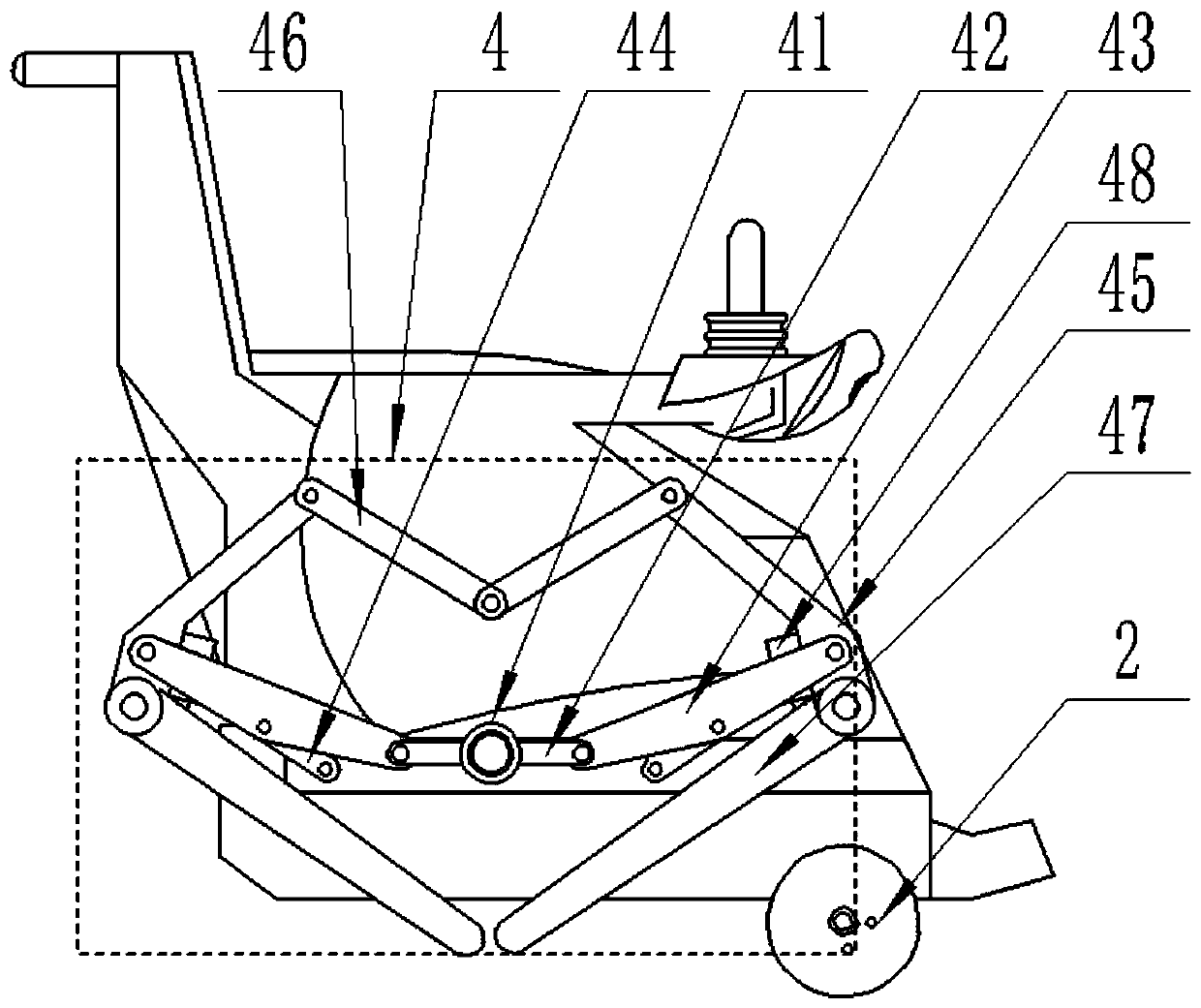 A multifunctional obstacle-climbing wheelchair and an obstacle-climbing method