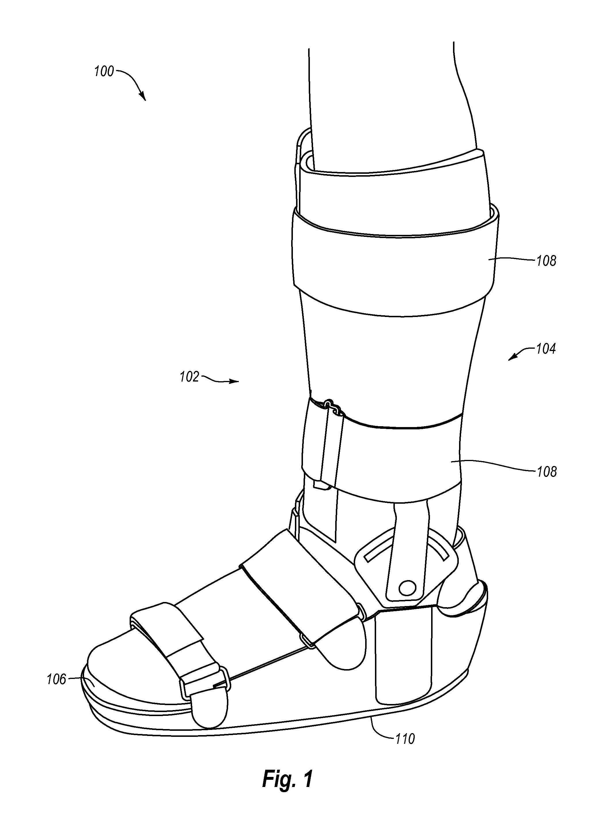 Systems, devices, and methods for monitoring an under foot load profile of a tibial fracture patient during a period of partial weight bearing
