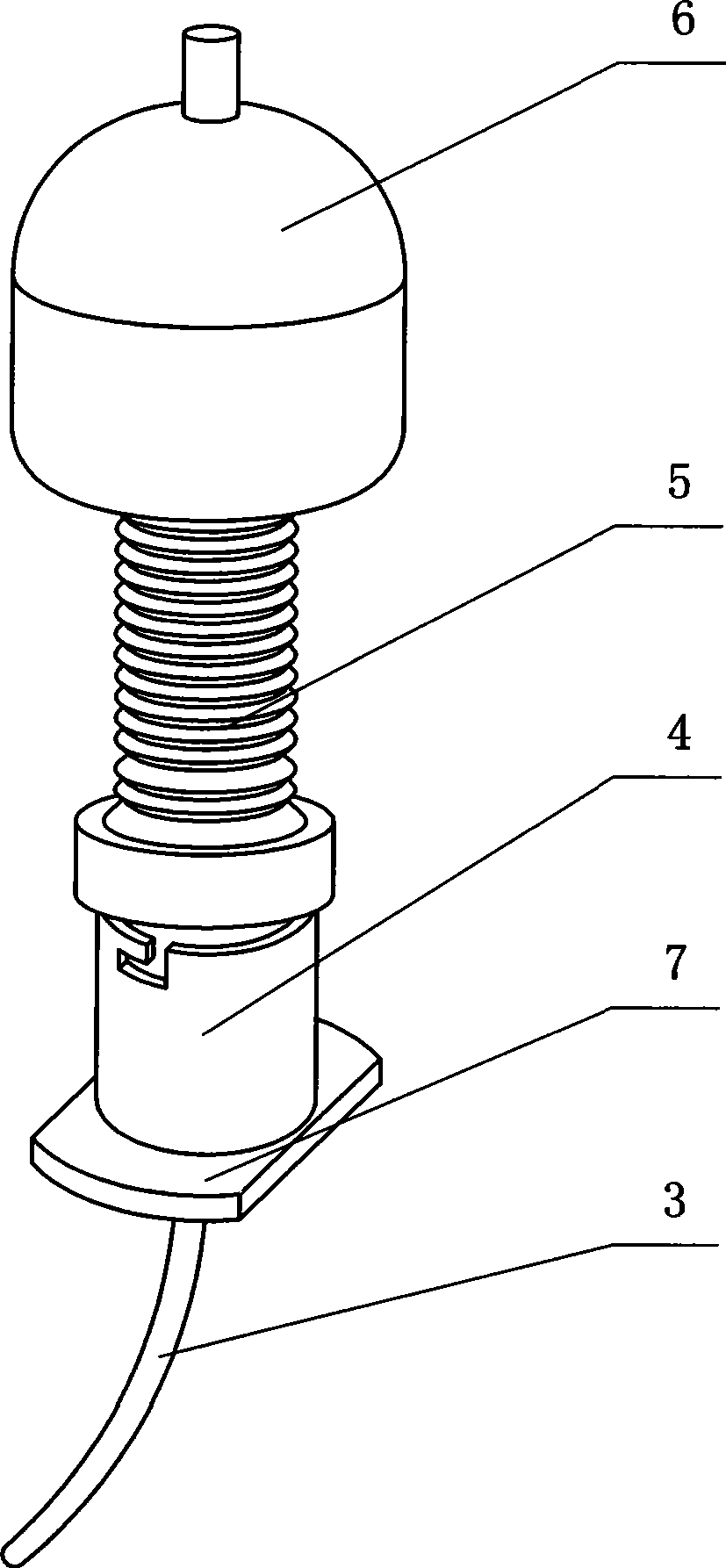 Cricothyroid membrane puncturing and ventilating device