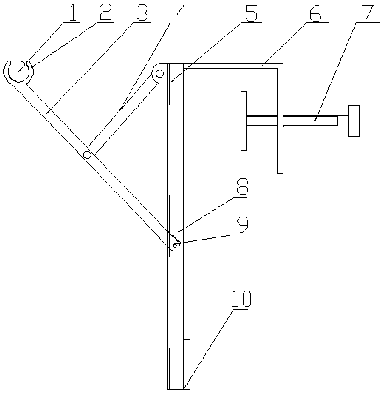 Simple clothes drying frame