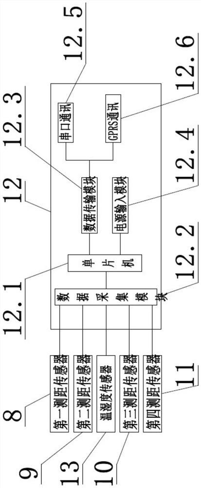 A rail transit catenary compensation monitoring device and monitoring method