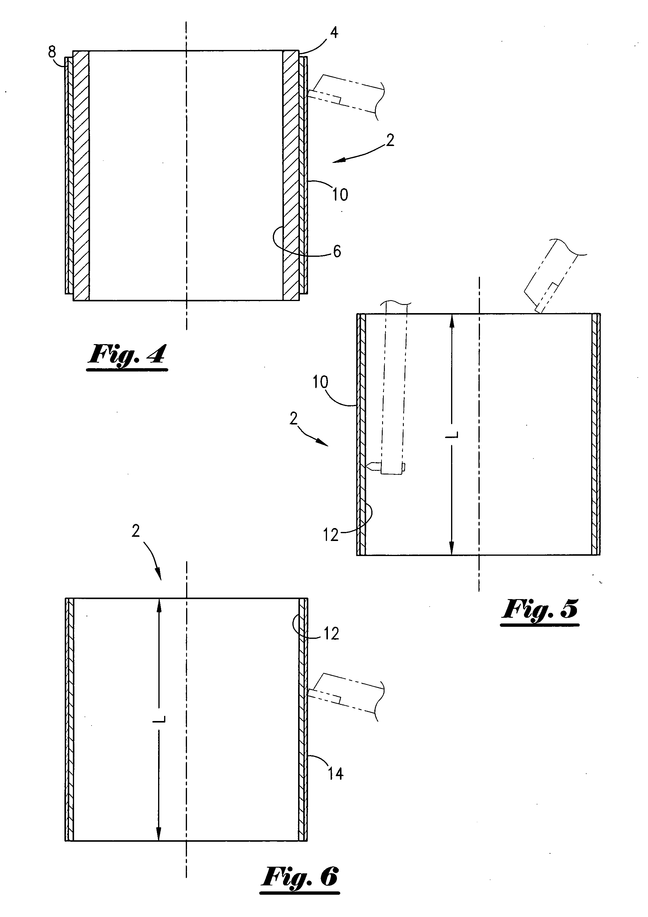 Process for manufacturing a bearing