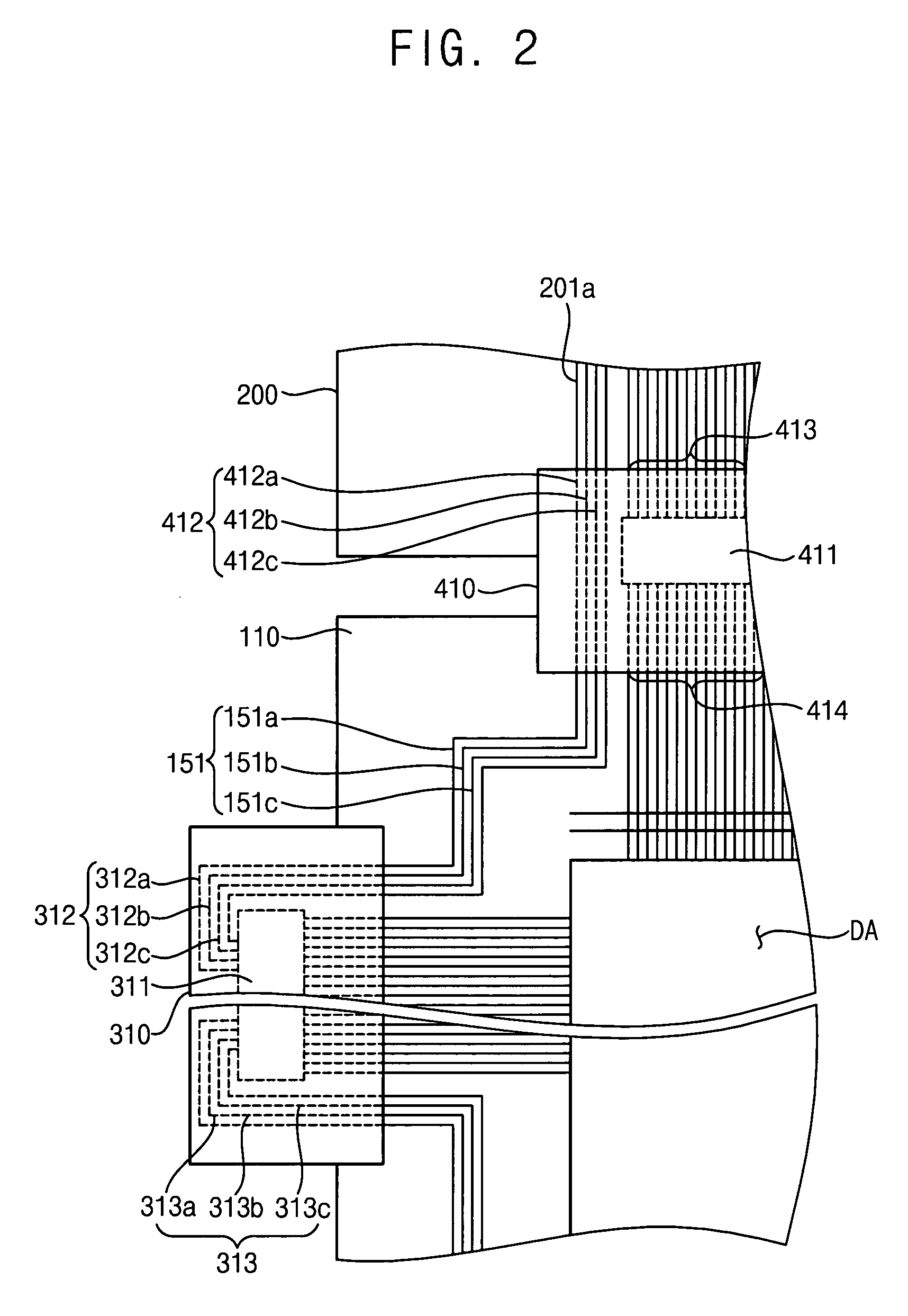 Display panel assembly and display apparatus having the same