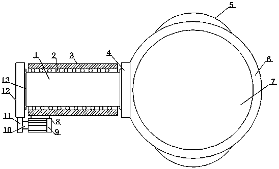 Rotary bat for table tennis training