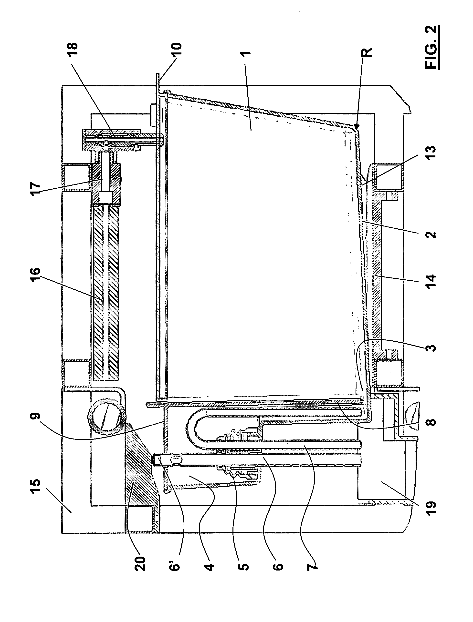 Basin capable of containing aquatic animals, especially experimental animals, and relating housing system