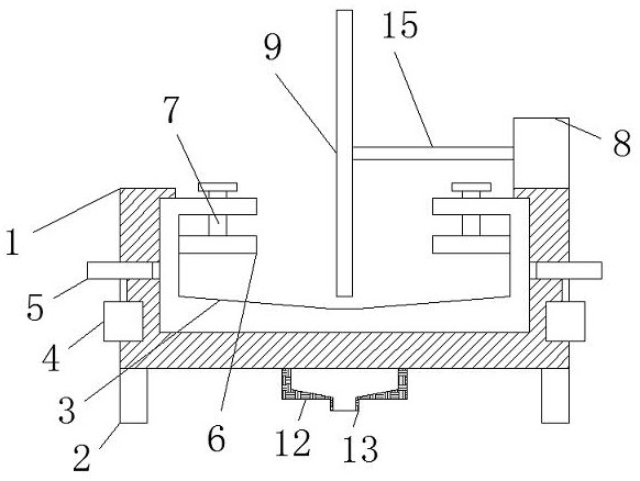 Cutting device for refractory material processing