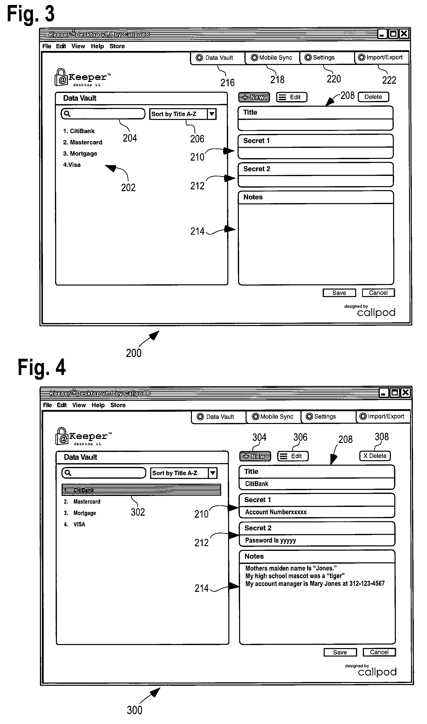 Method and apparatus for protecting account numbers and passwords