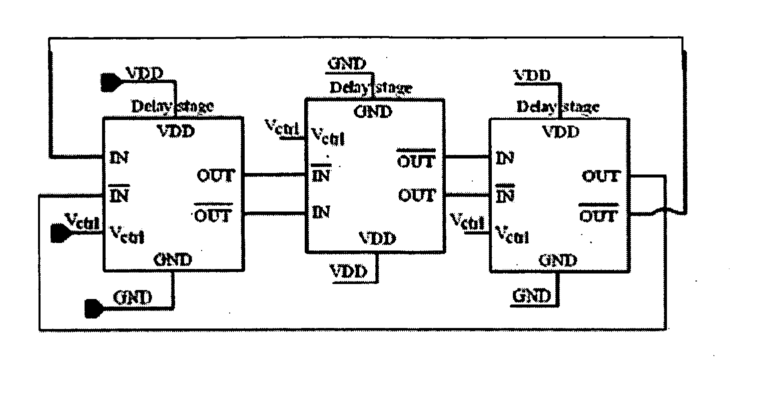 Delay cell for ring oscillator