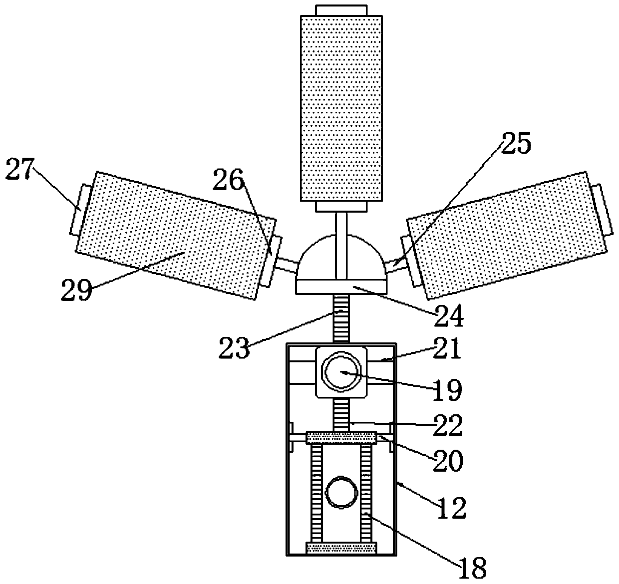 Casting sand grinding device