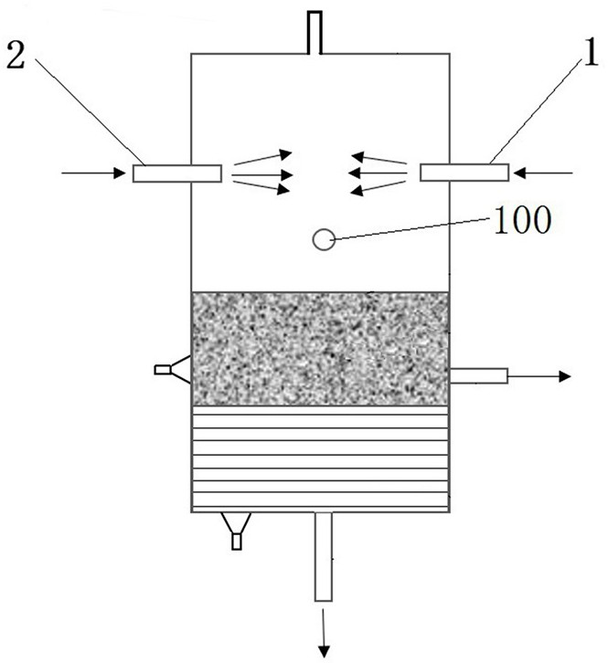 A direct contact fluid ice slurry generator and its preparation method