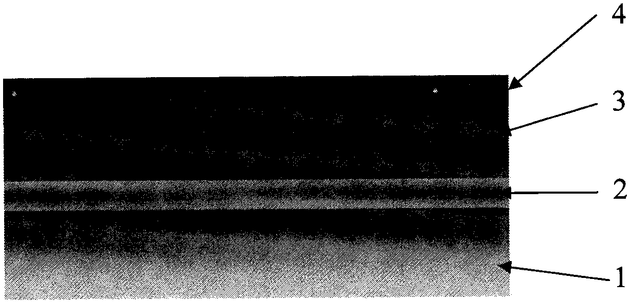 A kind of carbon electrode material of perovskite thin film solar cell and preparation method thereof