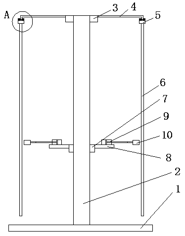 Optical fiber preform clamping device