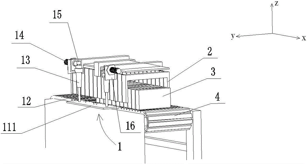 Brick stacking manipulator capable of automatically adapting to brick stacking position