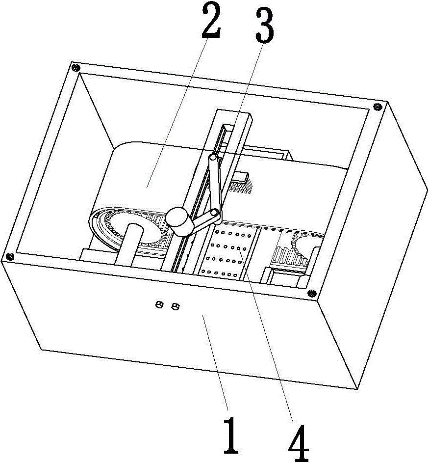 A kind of iron filings degreasing collector