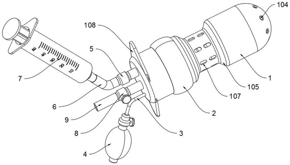 Auxiliary therapeutic apparatus for gynecological inflammation