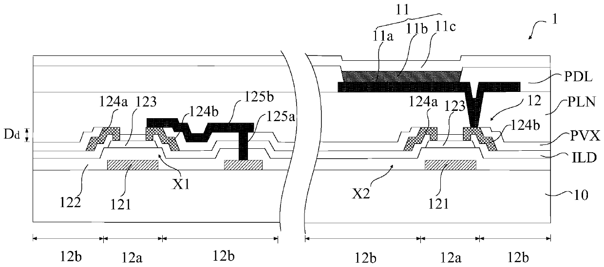 Display device, OLED panel thereof and manufacturing method of OLED panel