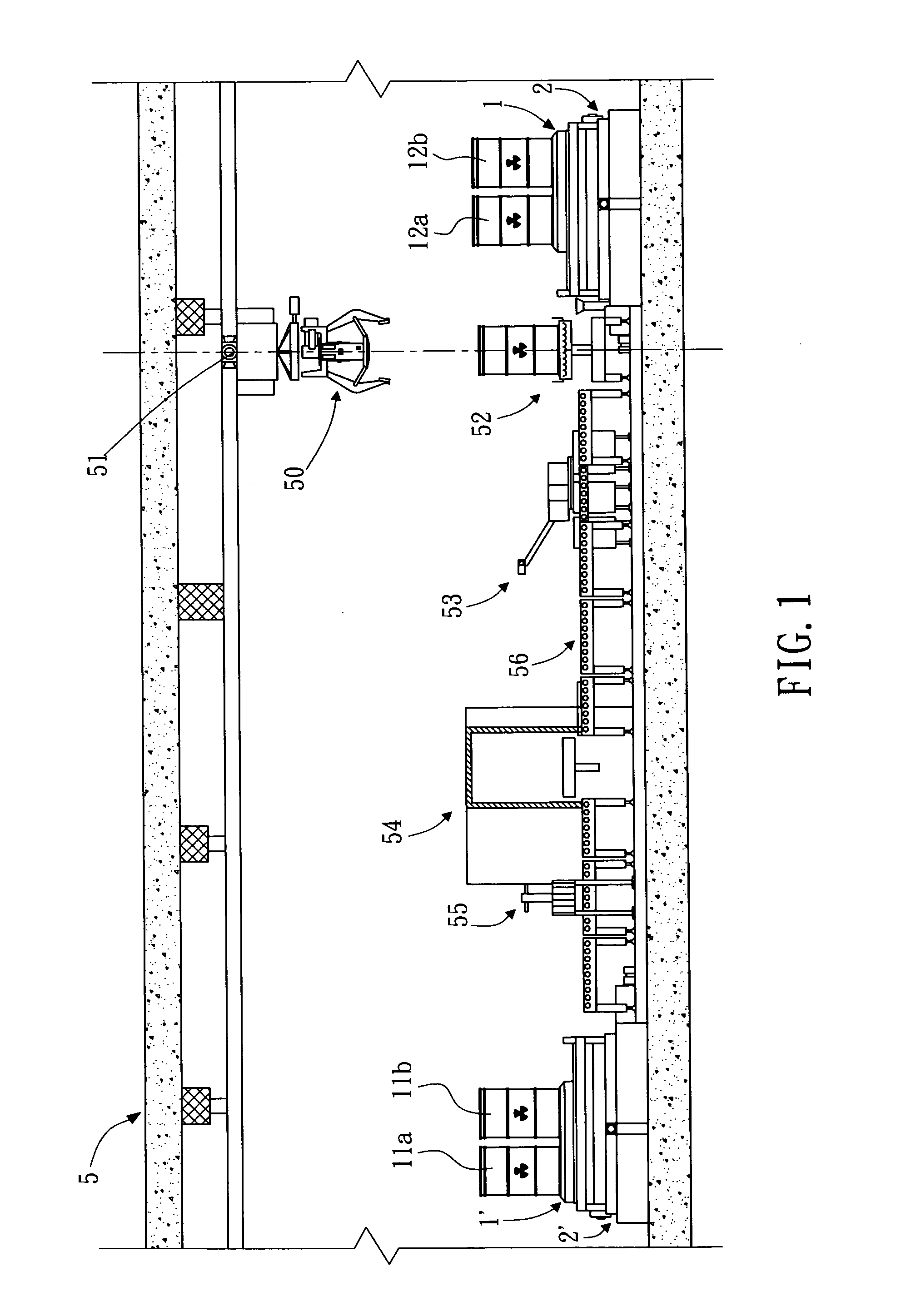 Automatic pallet loading/unloading method for radioactive waste drums of nuclear waste inspection procedure