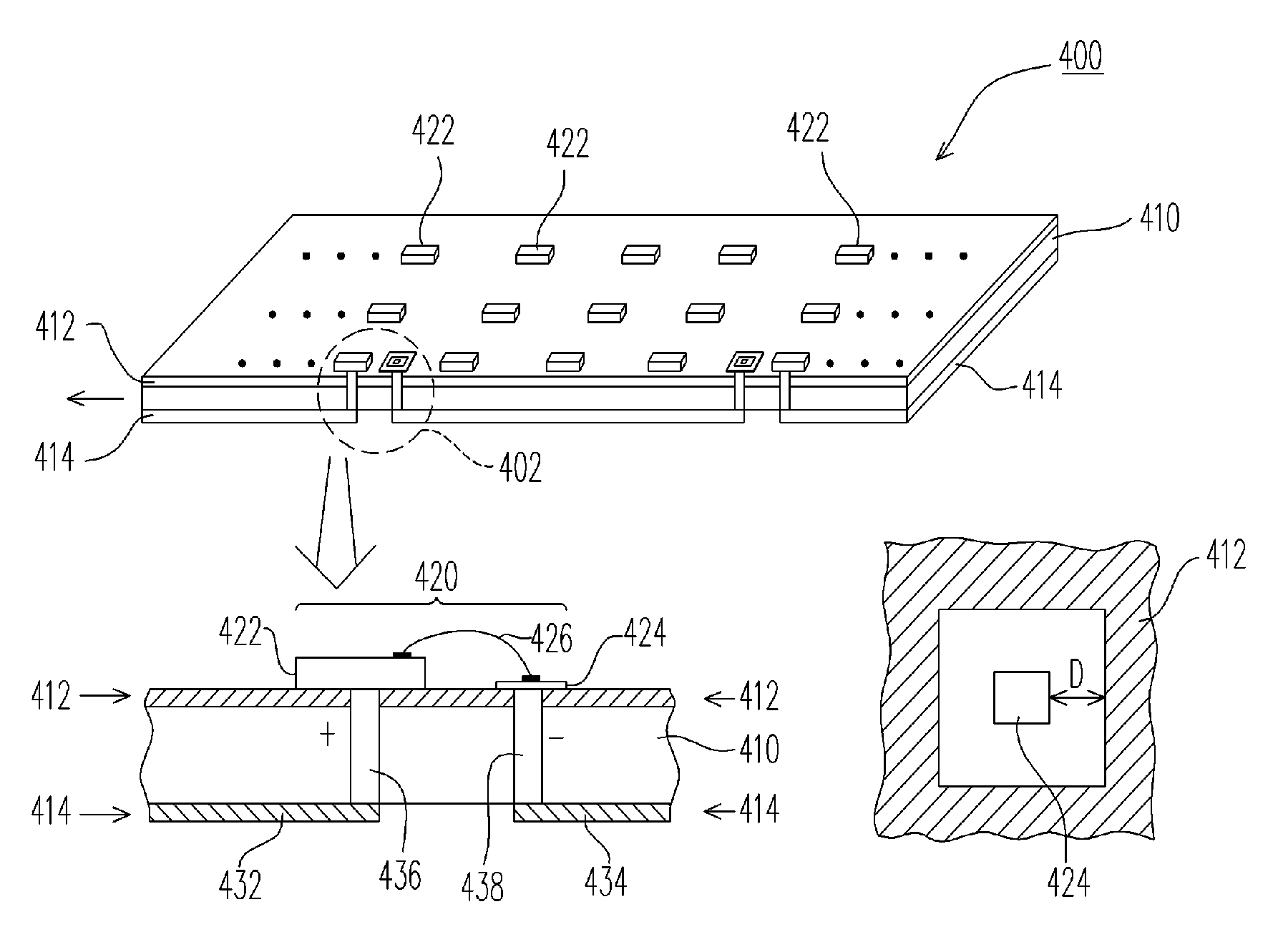 Bendable solid state planar light source structure
