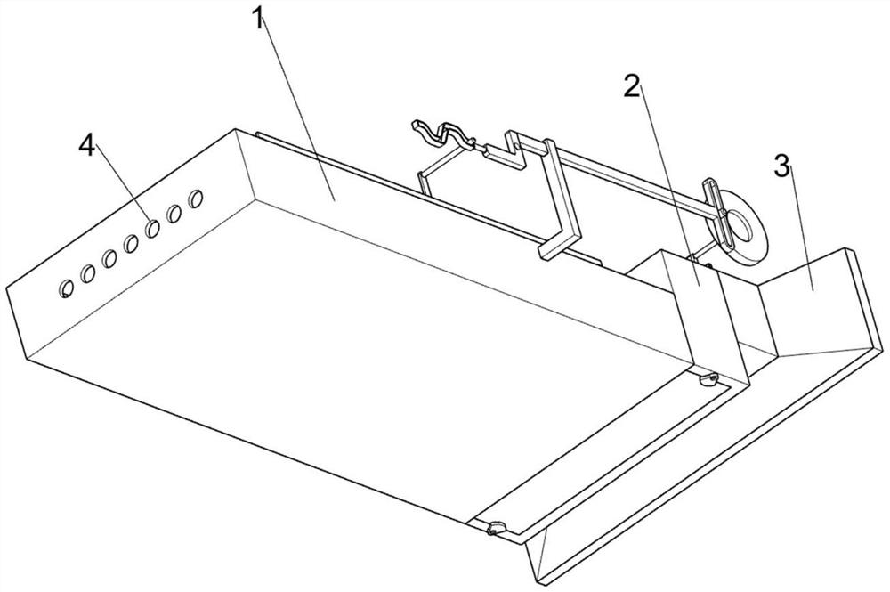 A battery pack housing assembly utilizing high-speed airflow for auxiliary heat dissipation