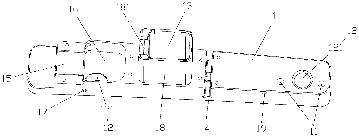 Mounting structure and vehicle with same