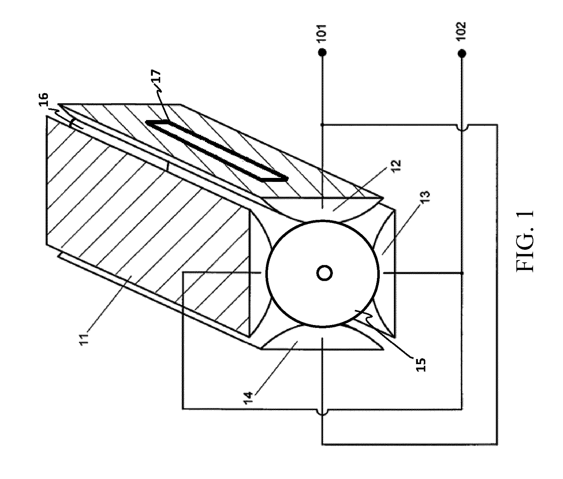 Liner ion beam bonding apparatus and array structure thereof