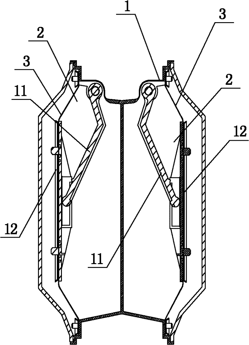 Heat value correction type diaphragm gas meter