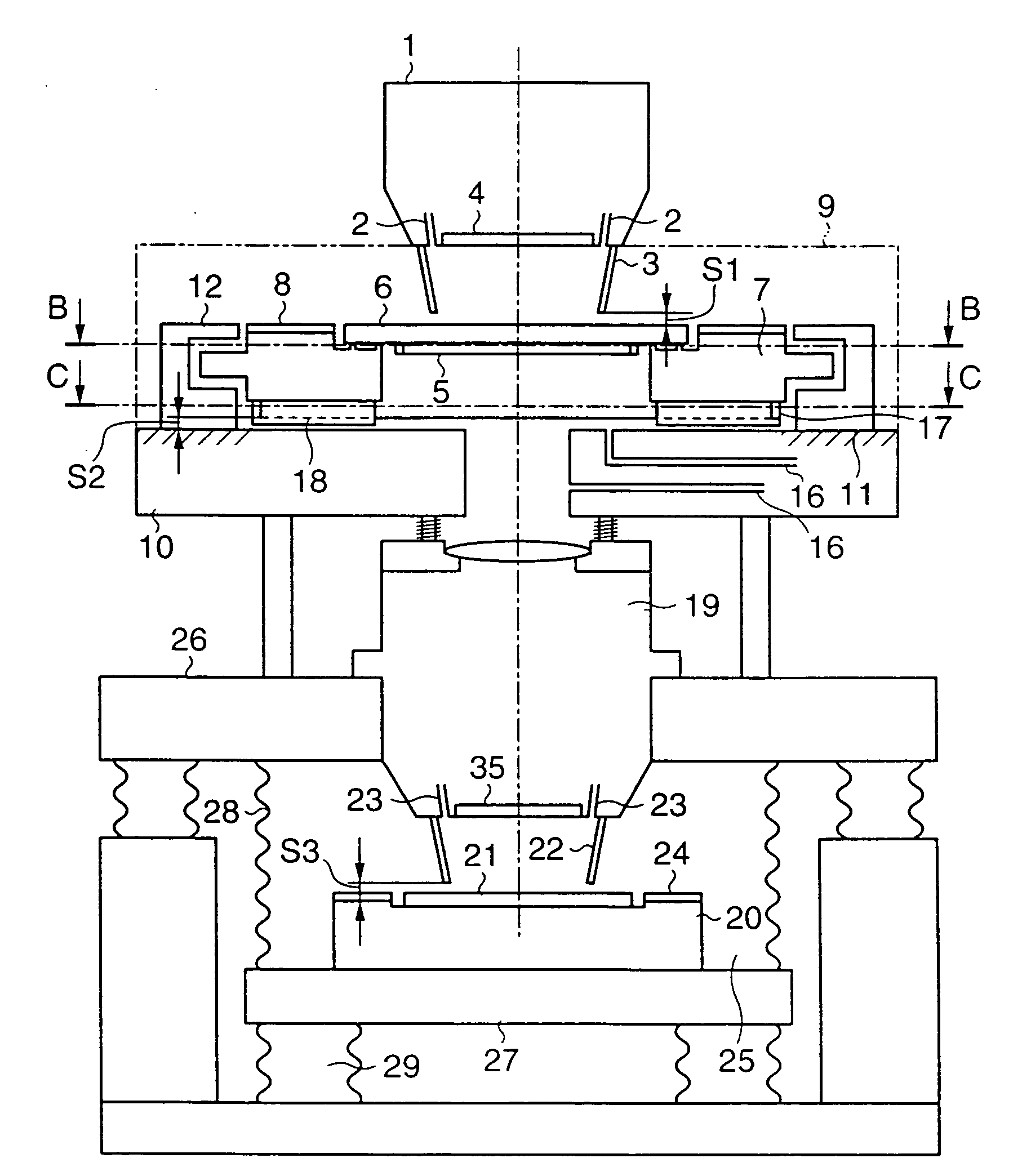Exposure apparatus, maintenance method therefor, semiconductor device manufacturing method using the apparatus, and semiconductor manufacturing factory