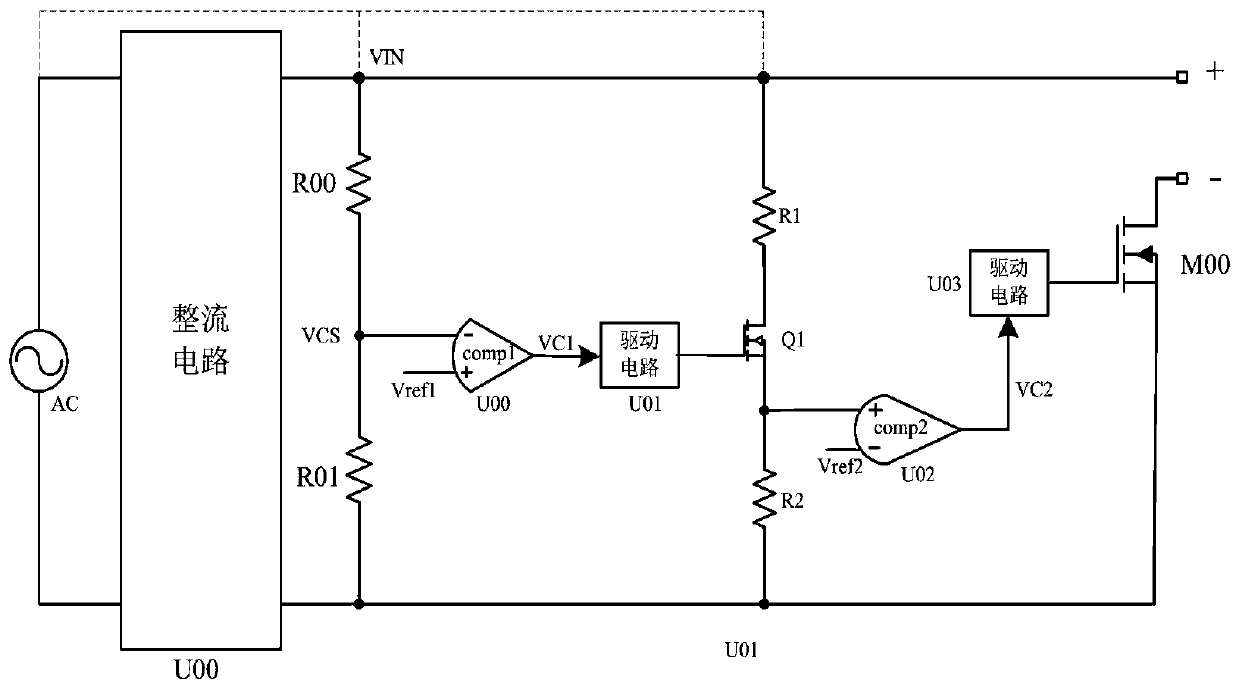 Electric leakage protection circuit and protection method thereof and lighting circuit by applying electric leakage protection circuit